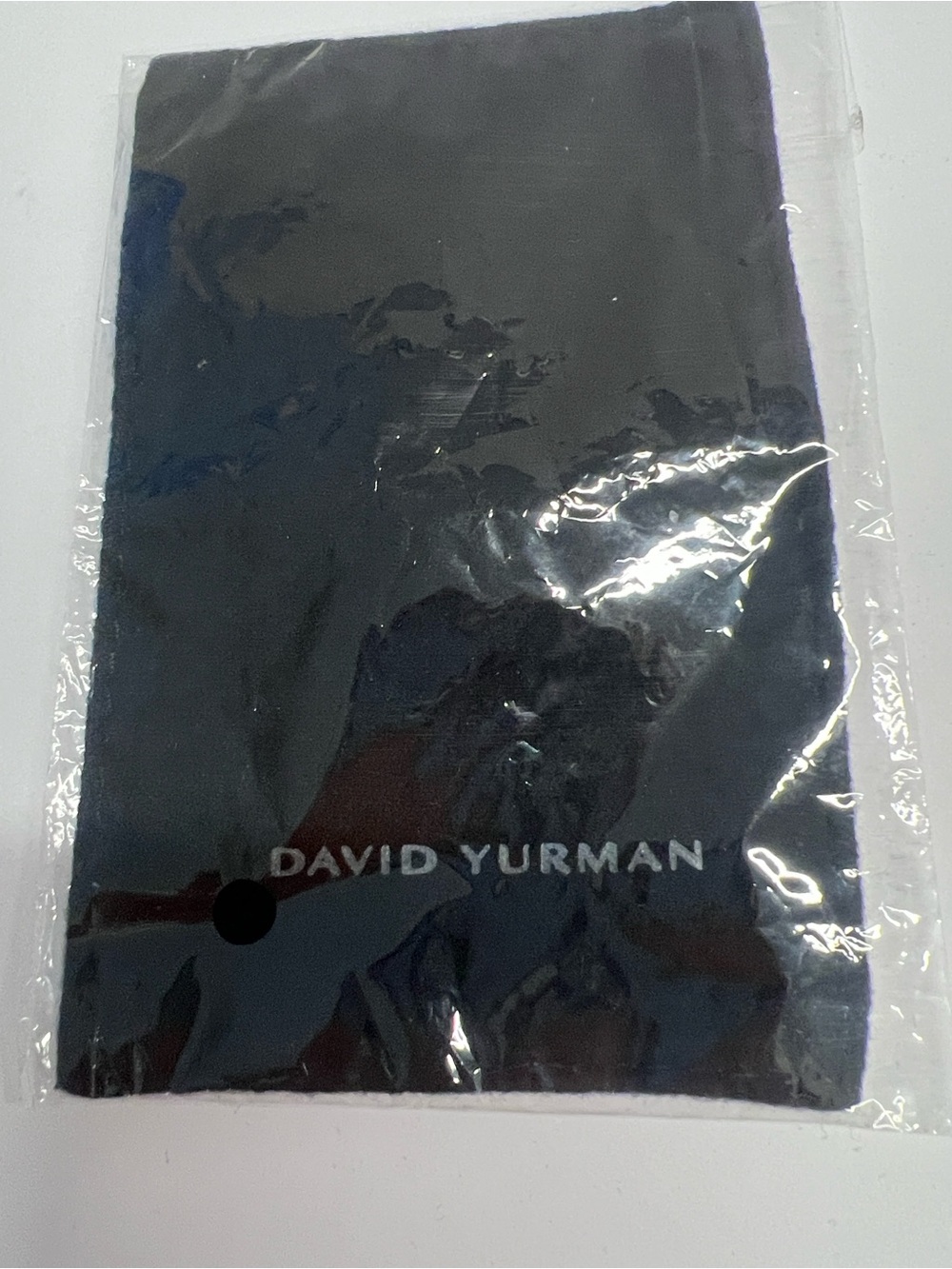 David Yurman 5.5” x 3.5” Polishing Cloth - New in Packaging